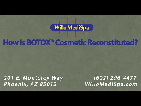 How Is Botox® Cosmetic Reconstituted? | Willo MediSpa